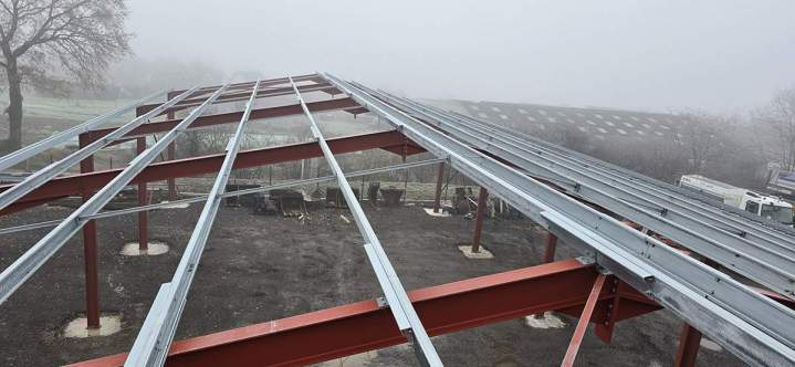 Charpente de bardage Haguenau